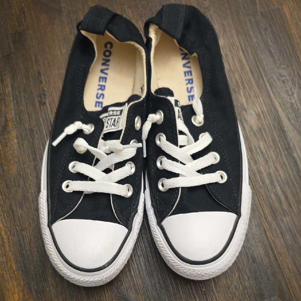 Converse Classic Black Canvas Shoes